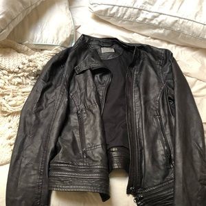 Converse Faux Leather Jacket